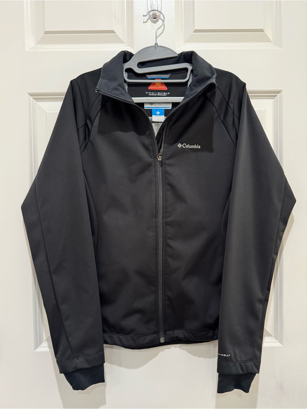 Columbia Women’s Black Omni-Shield Omni-Heat Waterproof Jacket Coat size M